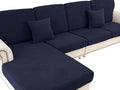 Couch Cushion Cover for Chaise Lounge & Sofa by LA+MEACK
