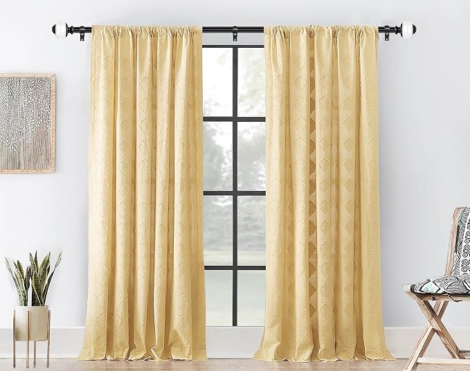 Curtain Rods 32 to 58 Inch, USFOOK 7/8 Inch Telescoping Splicing Drapery Rods - Image 3