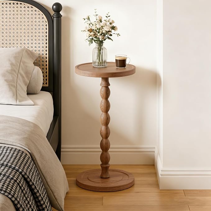 Small Side Table, Rubberwood‌ Drink Table - Image 6