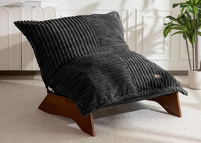 MAXYOYO Adjustable Living Room Chair, 3-Position Bean Bag Chair by MAXYOYO