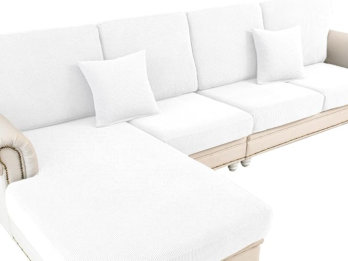 Couch Cushion Cover Seat Cushion Cover Stretch Armchair Cover Separate by LA+MEACK