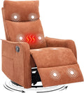 Trustyue Swivel Rocker Recliner Chair, 360° Swivel Recliner by Trustyue