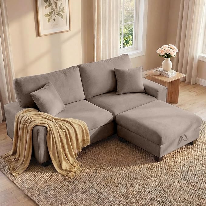 DOPEDIO L-Shaped Sectional Sofa by DOPEDIO