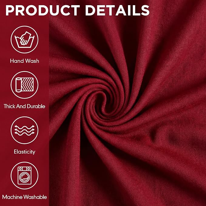HunnmingRe Sofa Covers for 3 Cushion Couch Stretch Sofa and Loveseat Covers Set - Image 5