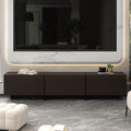 AIEGLE 71.7" W TV Stand with 3 Flip-Down Drawers, Modern Entertainment Center by AIEGLE
