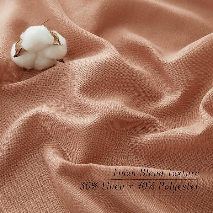 NICETOWN Linen 36 inch Curtains - Image 3