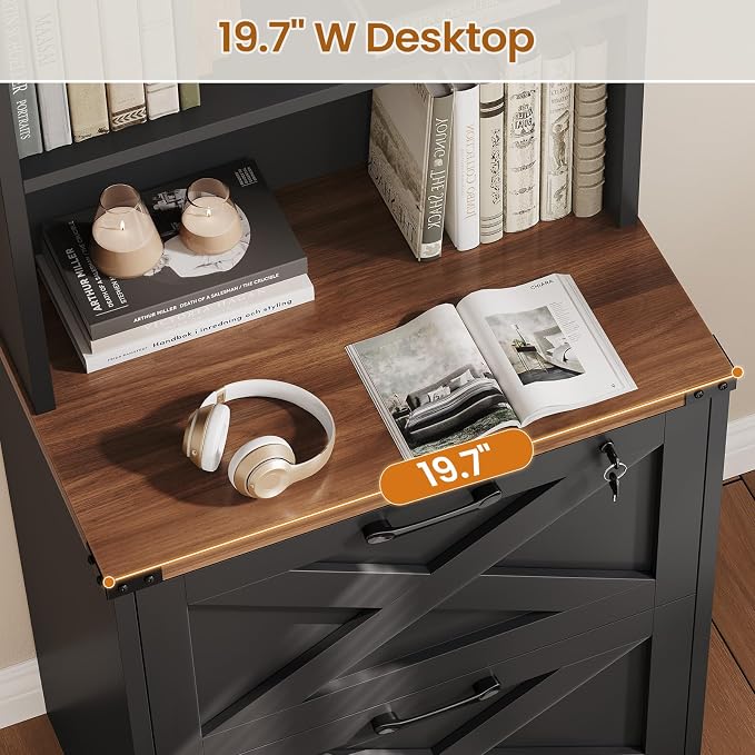 SEDETA 2 Drawer File Cabinet - Image 5