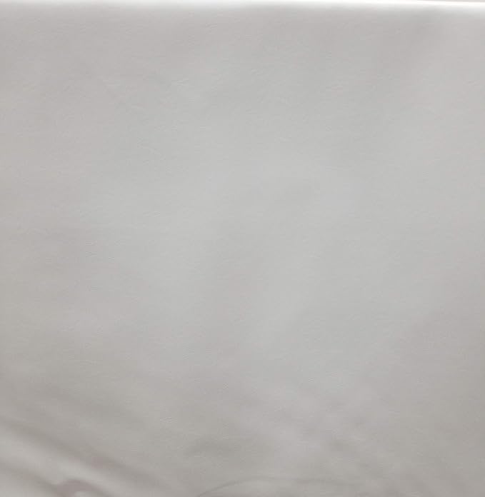 NAT Leathers | White Soft Faux Vegan Leather PU | 4 Yards Cut by The Yard | - Image 2