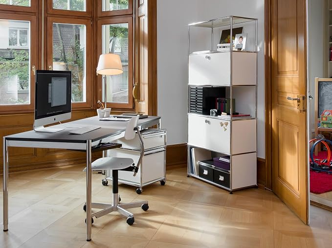 Modern Storage Cabinet Sideboard Versatile Free-Standing Organizer Cabinets - Image 7