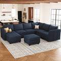 Belffin Modular Sectional Sofa U Shaped Couch by Belffin