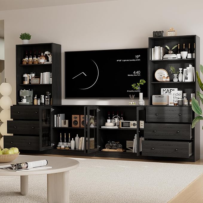 TUSY 71" Large TV Stand Set - Image 4