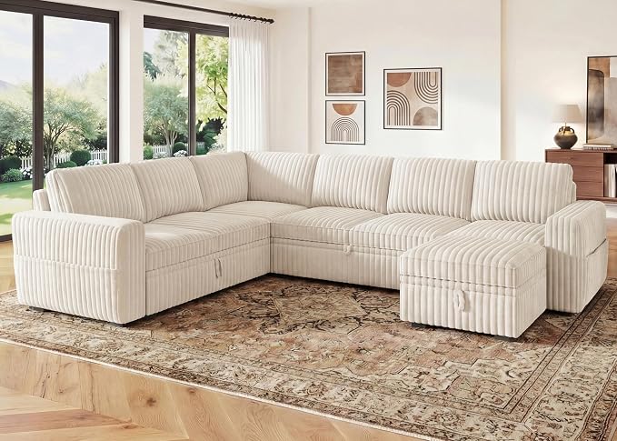 HONBAY Modular Sectional Sleeper Sofa - Image 7