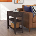 ChooChoo Side Table Living Room, Narrow End Table by ChooChoo