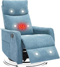 Trustyue Swivel Rocker Recliner Chair, 360° Swivel Recliner by Trustyue