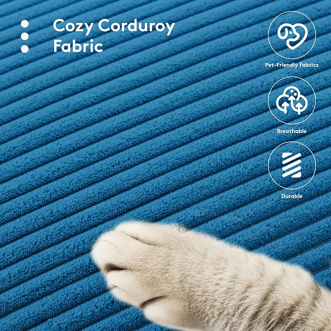 ROWHY 113'' Modular Sectional Cloud Couch, 5 Seater Corner Sofa Big Comfy - Image 6