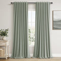 Guken 100% Blackout Curtains 120 Inch Length 2 Panels Set by Guken