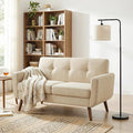 Tbfit 56" W Loveseat Sofa, Mid Century Modern Decor Love Seat Couches by TBfit