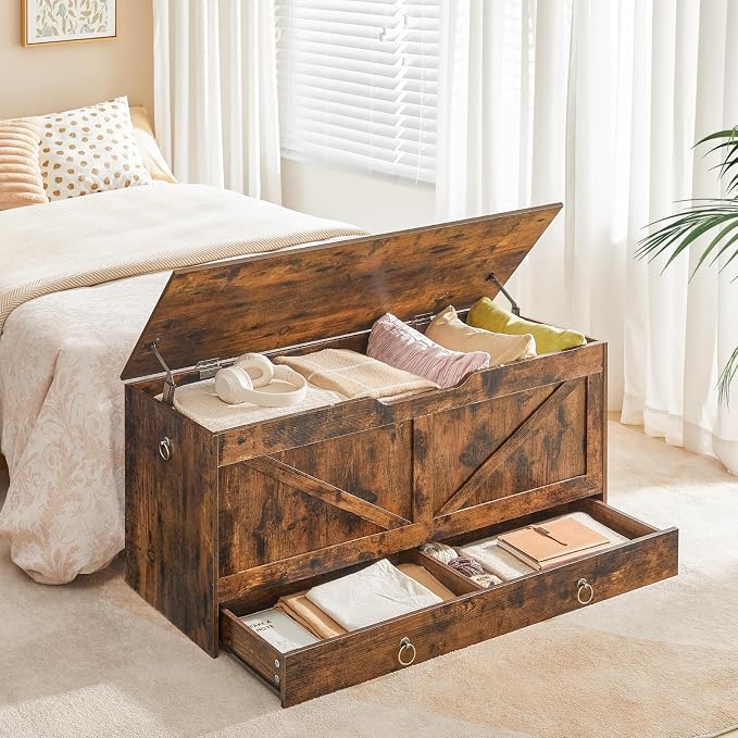 HOOBRO Storage Chest, 43.3" Toy Chest - Image 4