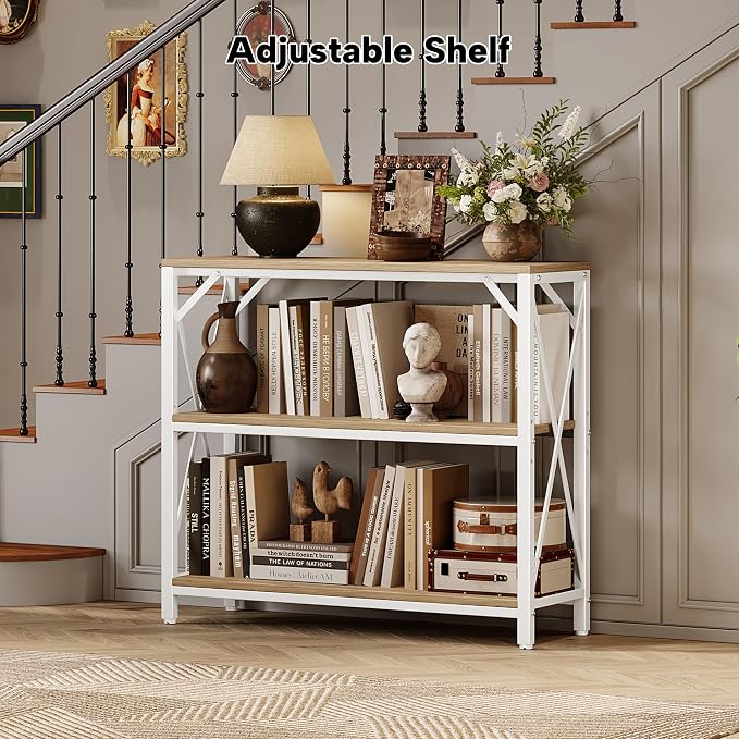 Homeiju Console Table 31.5" Width, 3-Tier Entryway Table - Image 7