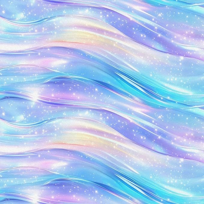 HOMETITUTE Pastel Blue Purple Dream Wave Wallpaper Peel and Stick Contact Paper - Image 9