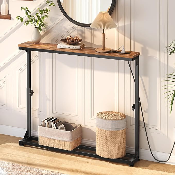 HOOBRO Narrow Console Table Set of 2 - Image 6