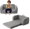 Toddler Couch, 2-in-1 Toddler Chairs Comfy 1-3 Years Old, Toddler Chair by MuaMelop