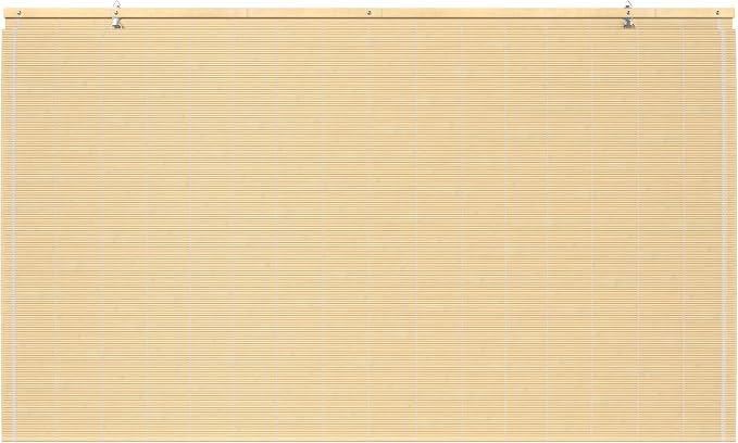 Red Lantern Matchstick Cordless Window Shade - Image 6