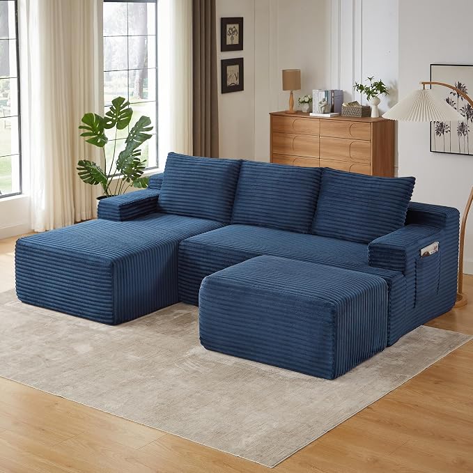 96" Sectional Couches for Living Room Cloud Couch Sofa - Image 9