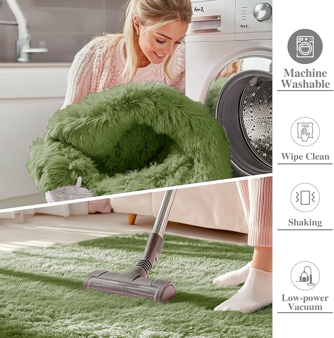 OLANLY 5x8 Machine Washable Large Area Rugs - Image 2
