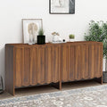 ORRD Sideboard Buffet Cabinet Set of 2, Accent Storage Cabinets by ORRD