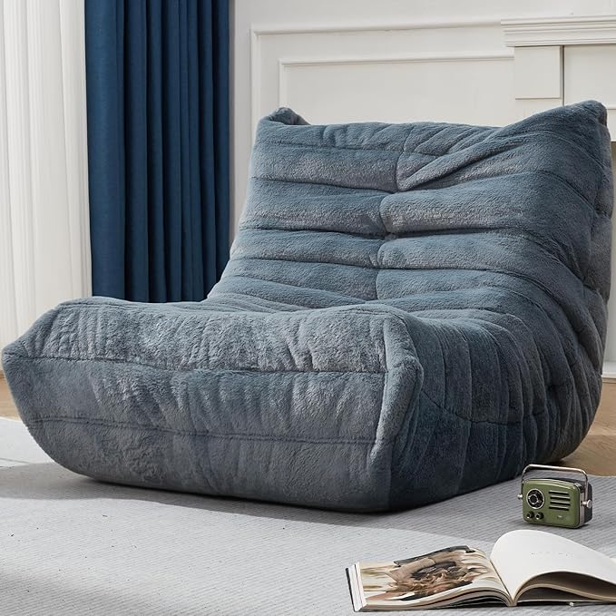 Bean Bag Chairs for Adults Giant Bean Bag Chair Memory Foam BeanBag Chair Bean by YourHomeDeservesMore