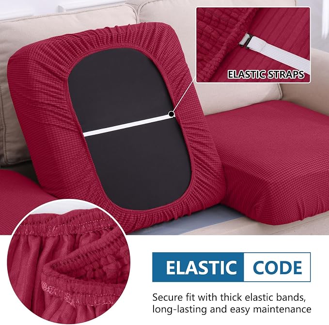 hyha Waterproof Couch Cushion Covers - Image 4