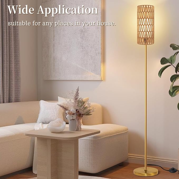 Ruiever Floor Lamp for Living Room, Farmhouse Floor lamp, Modern Standing lamp - Image 6