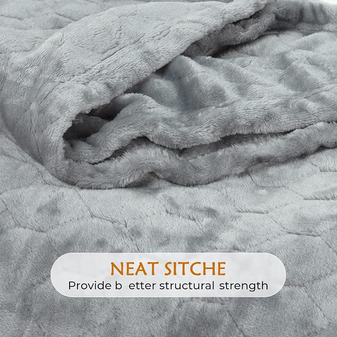 TOONOW Fleece Bed Blanket King Size 90x108 inches, Super Soft Fluffy Fuzzy - Image 5
