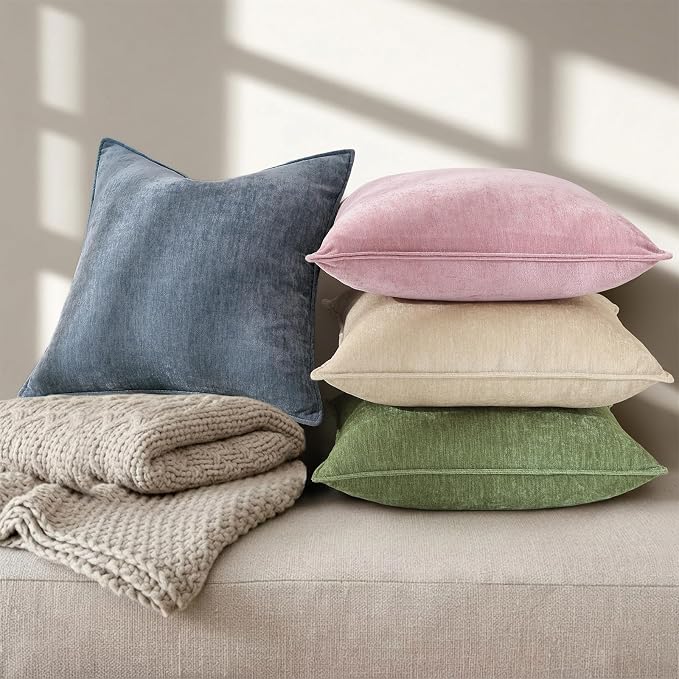 decorUhome Summer Couch Throw Pillow Covers 12x20 Set of 2, Decorative Soft - Image 5