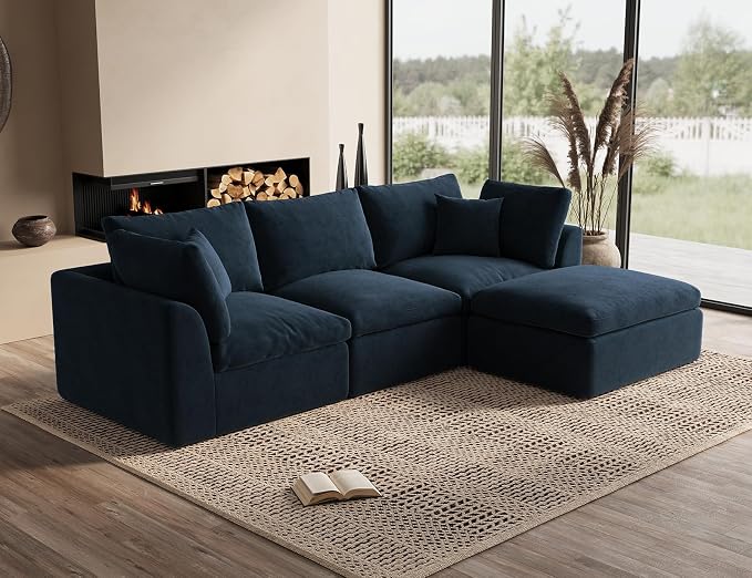 ohllob 110" Cloud Sectional Couches by Ohllob