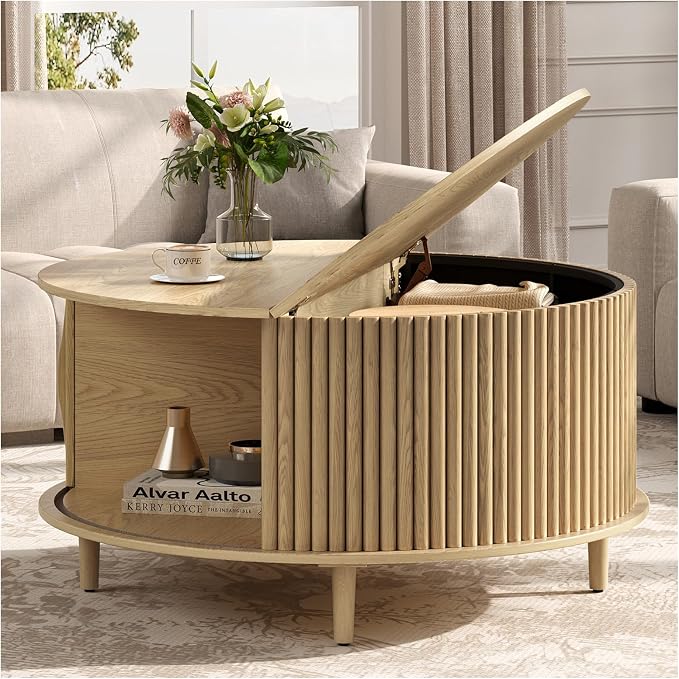 JOINICE, Round Coffee Table by Joinice