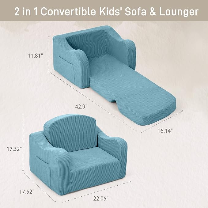 aodisman Thick Comfy Toddler Chair and Couch - Image 3
