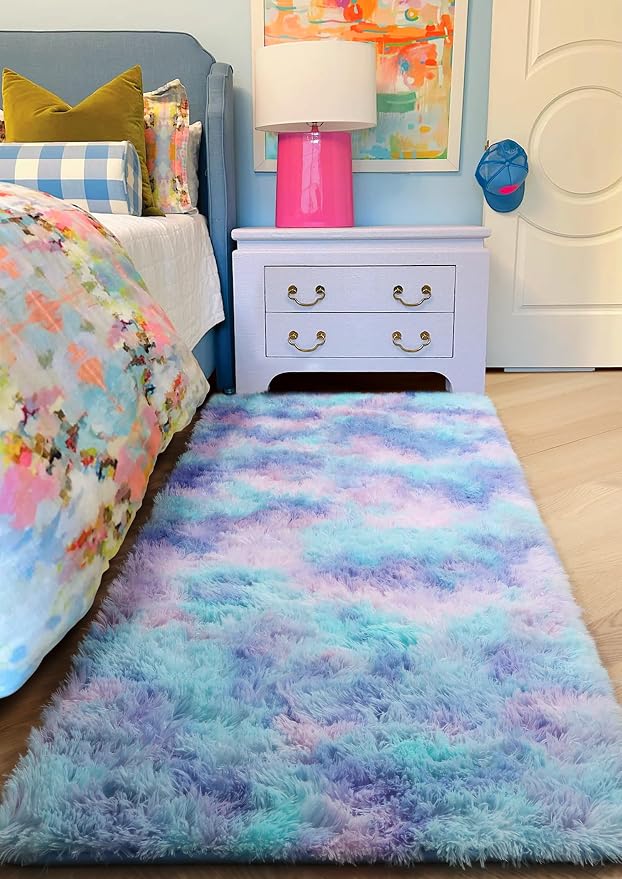 PAGISOFE Adorable Rainbow Runner Rugs - Image 3