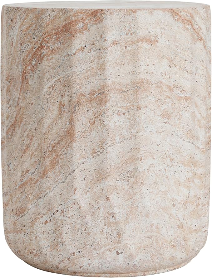 Christopher Knight Home Jayme 18.5" Indoor Outdoor Cylinder Accent Side Table - Image 6