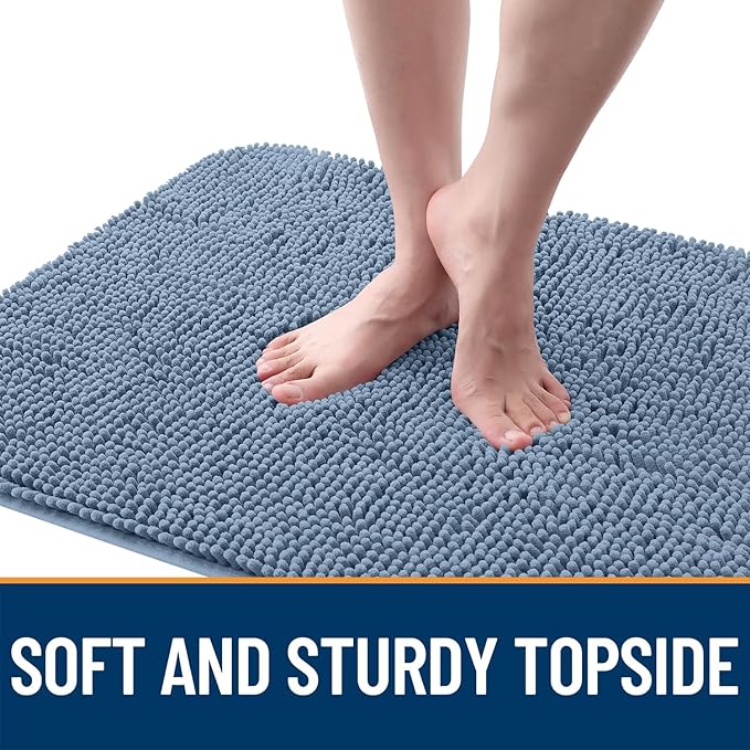 OLANLY Dog Door Mat for Muddy Paws 47x17, Absorbs Moisture and Dirt, Absorbent - Image 4