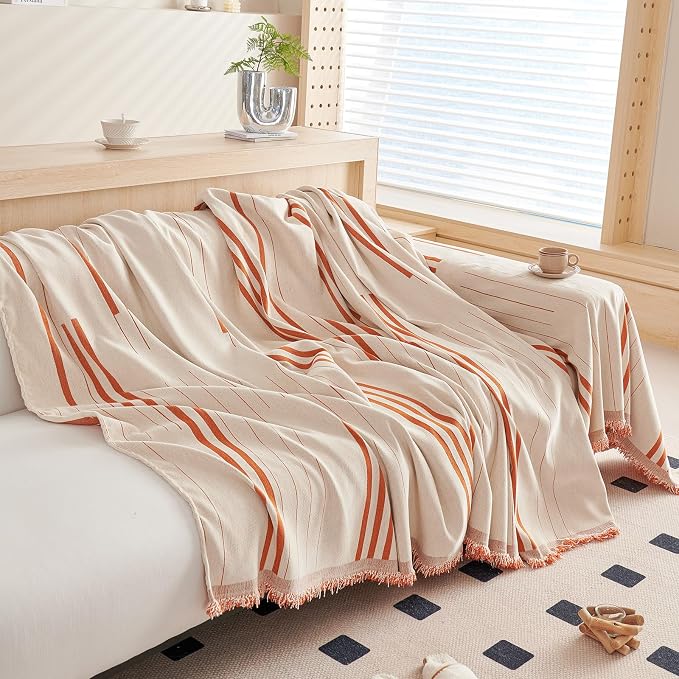 DREAMINGO Couch Cover Reversible Chenille Furniture Protector Sofa Covers - Image 2