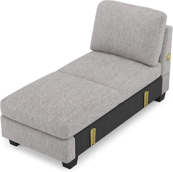 Belffin Modular Sectional Sleeper Sofa Bed - Image 9
