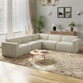 Novilla 109" Modular Sectional Sofa, No Assembly Cloud Sectional Couch by Novilla