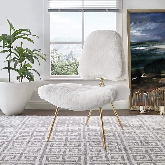 Modern Contemporary Urban Design Living Room Lounge Club Lobby Accent Chair - Image 6