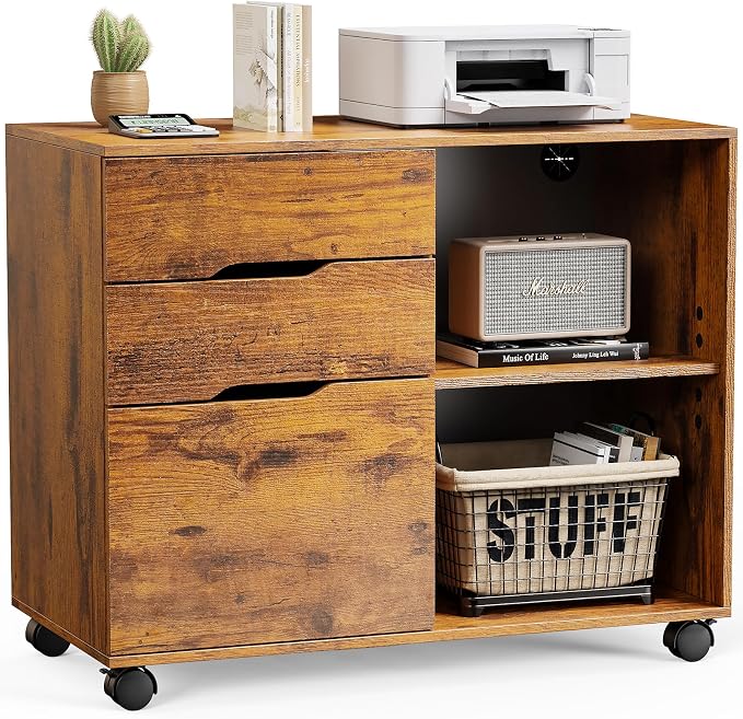 DUMOS Rolling File Cabinet by DumosLifestyle