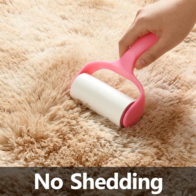 Deerhoo Large Shag Area Rugs 5 x 8, Tie-Dyed Plush Fuzzy Rugs - Image 5