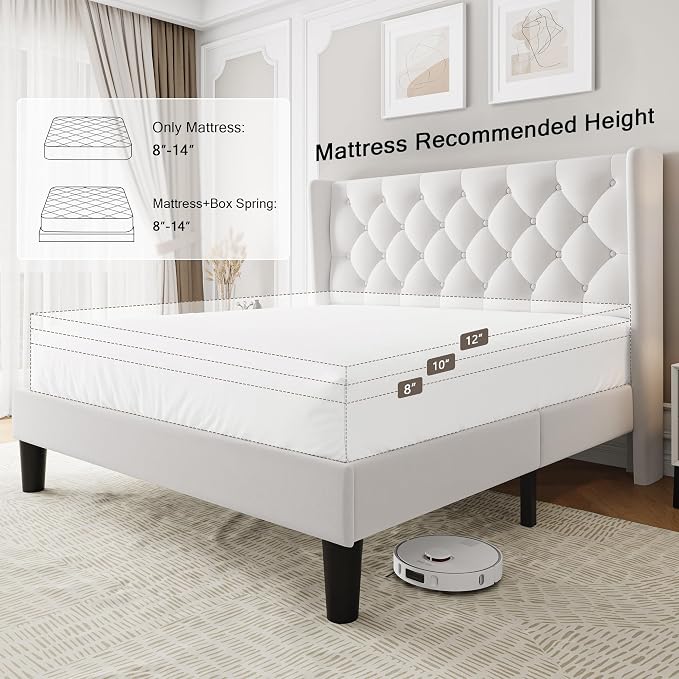 Einhomn Queen Size Platform Bed Frame - Image 5