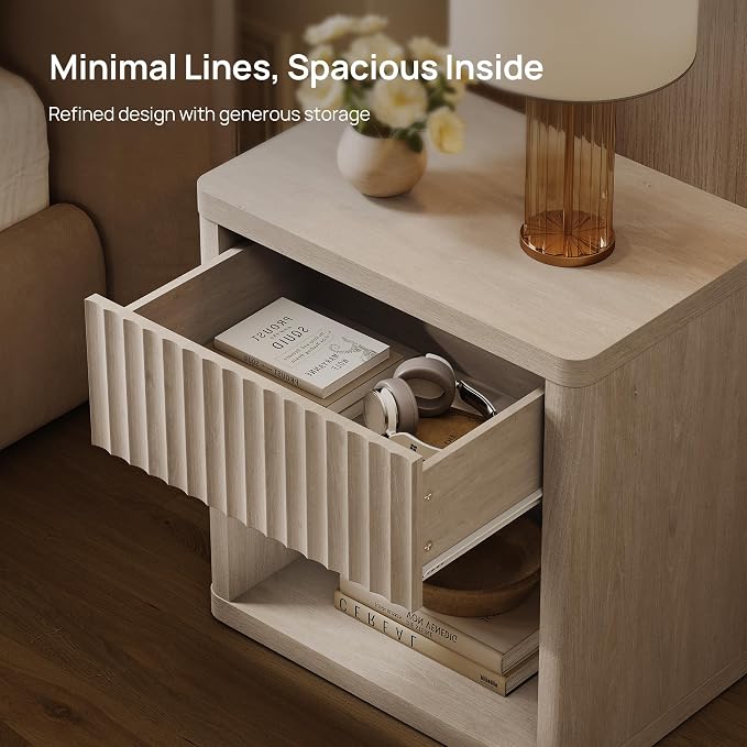 SICOTAS Night Stand Set of 2 Nightstands - Image 6
