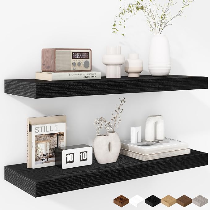 Fun Memories 24 Inch Floating Shelves by FunMemories
